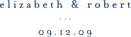 elizabeth & robert